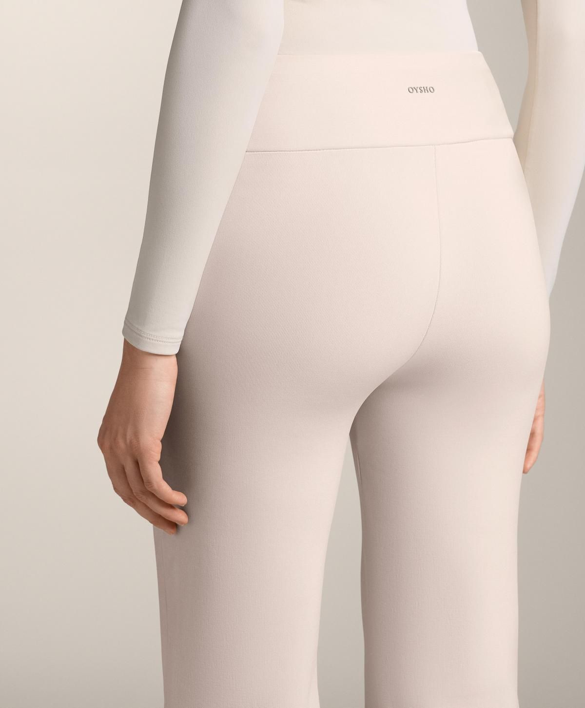 오이쇼 기모 부츠컷 하이웨이스트 심리스 팬츠 3397/825 PALEMINK - 상세 이미지 4