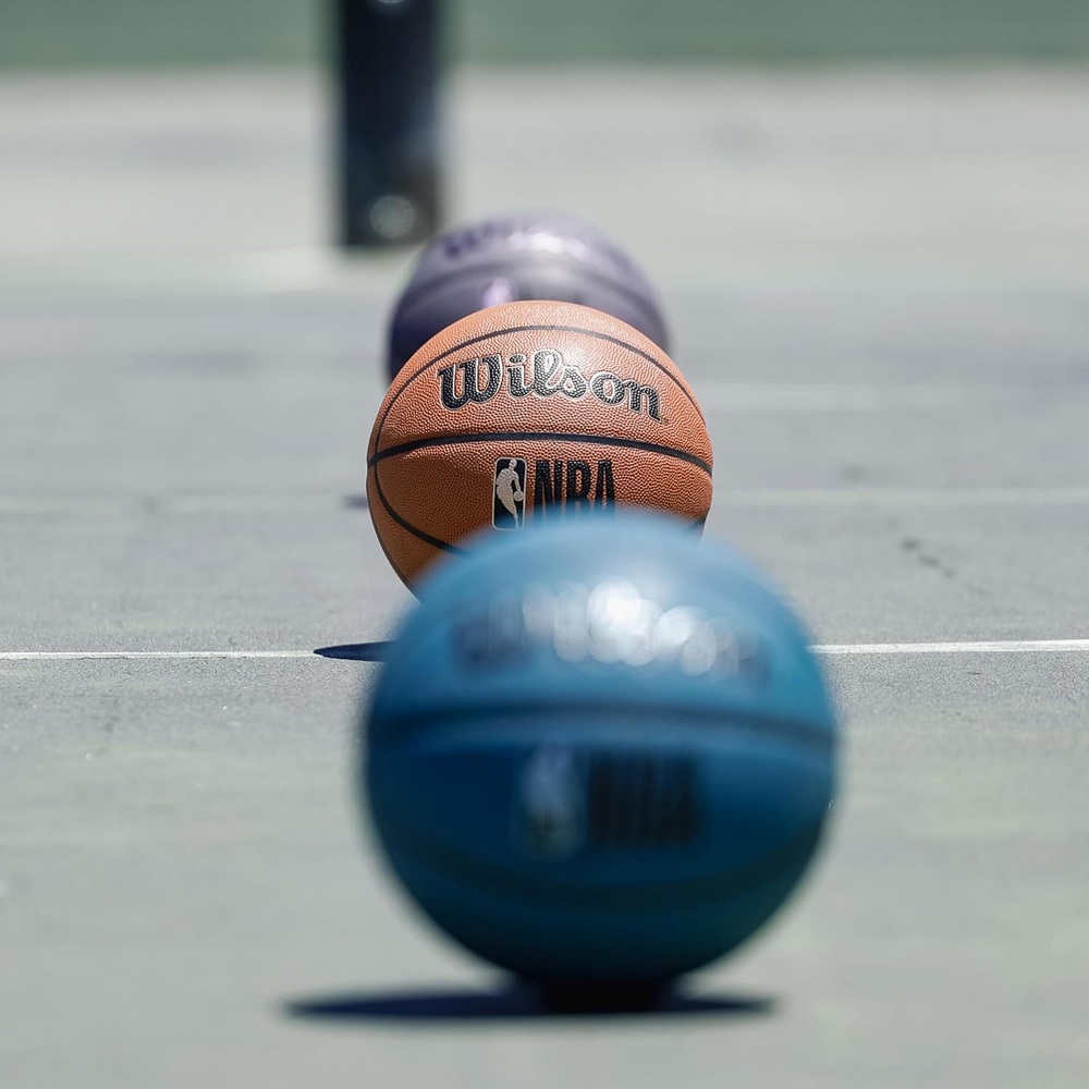 윌슨 NBA 포지 농구공 합성가죽 컴포지트 인도어·아웃도어 겸용 7호·6호·5호 일본정품 - 상세 이미지 5