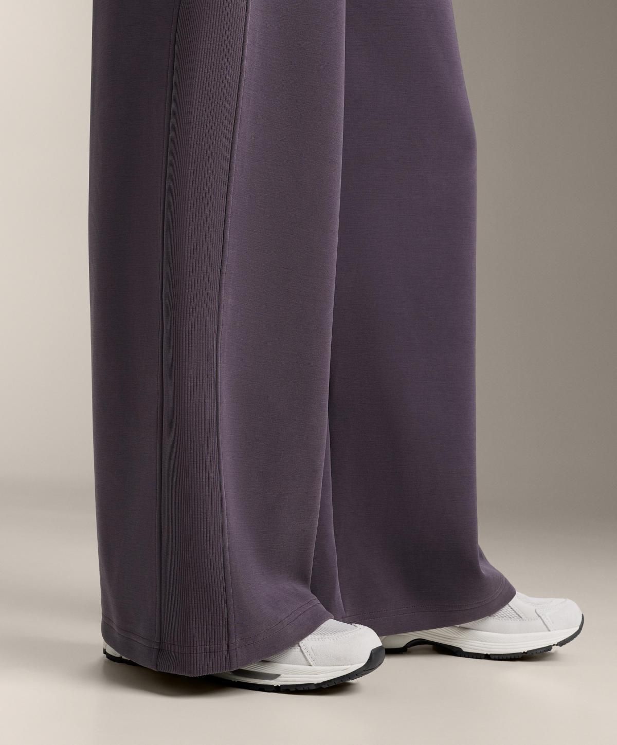 오이쇼 테크니컬 스트레이트핏 와이드 립 모달 팬츠 1279/838 DARKAUBERGINE - 상세 이미지 4