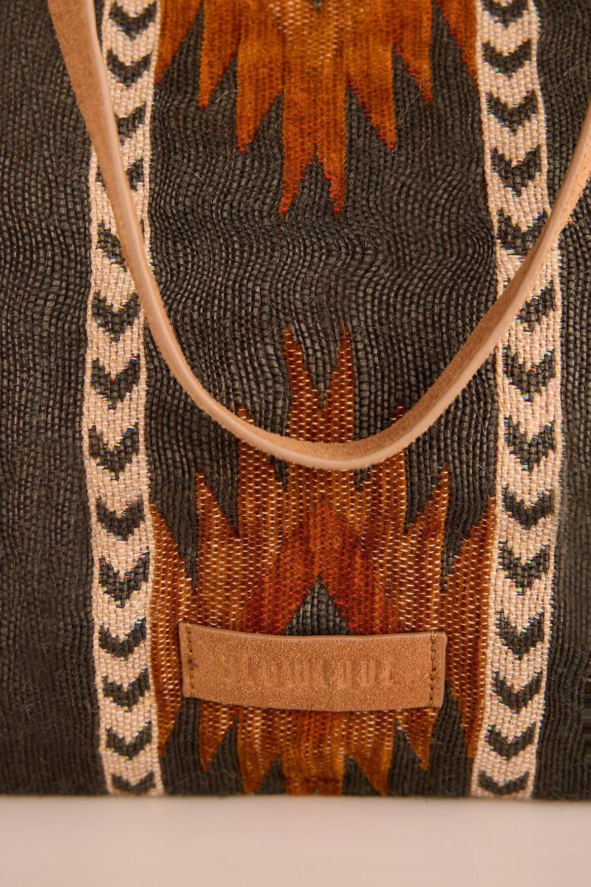 슬로우러브 에스닉 자카드 쇼퍼백 브라운 패턴 7002756 MULTICOLOR - 상세 이미지 4