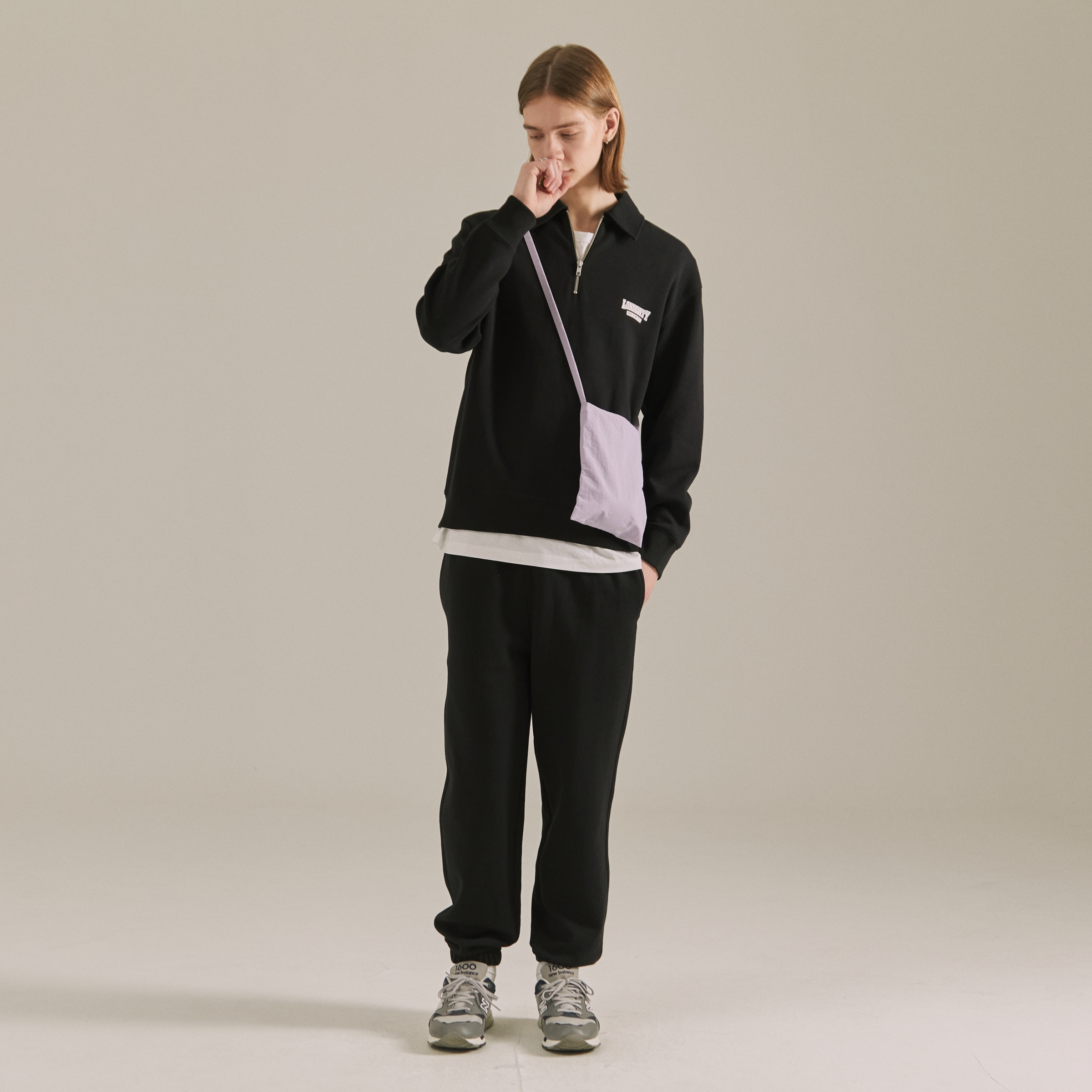 베이직하우스 면 코튼 트레이닝 밴딩 조거팬츠 LYPT0102 - 상세 이미지 2