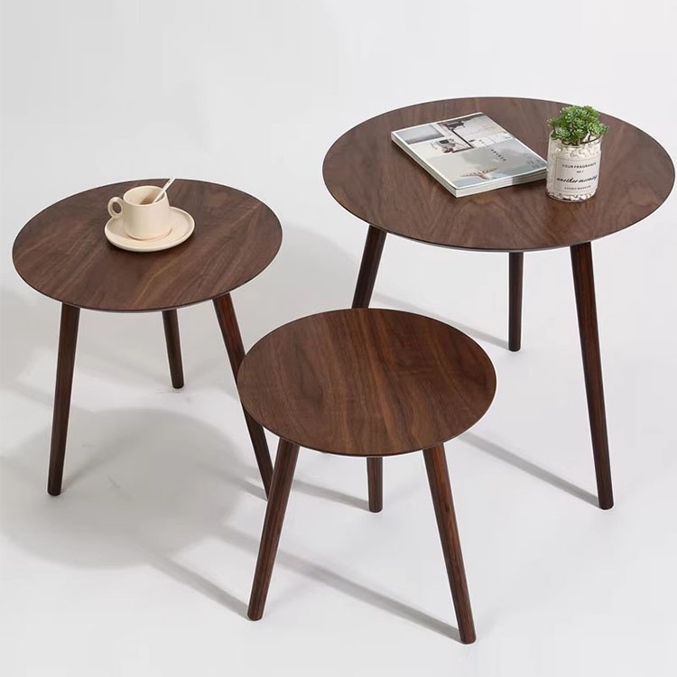 원형 높은 소파 테이블 거실 쇼파 세라믹 대리석 유리 탁자 식탁 좌식 접이식 낮은 원목 - 상품 이미지