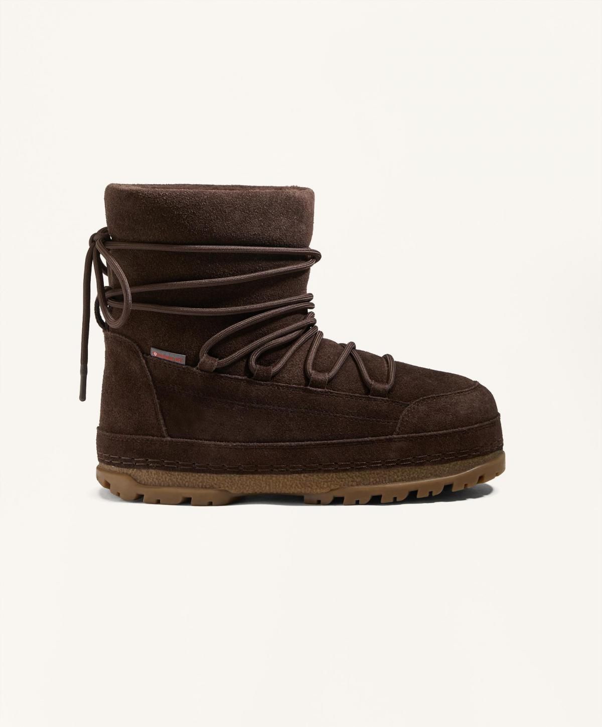 오이쇼 테크니컬 스플릿 레더 레이스업 부츠 1178/680 BROWN - 메인 이미지