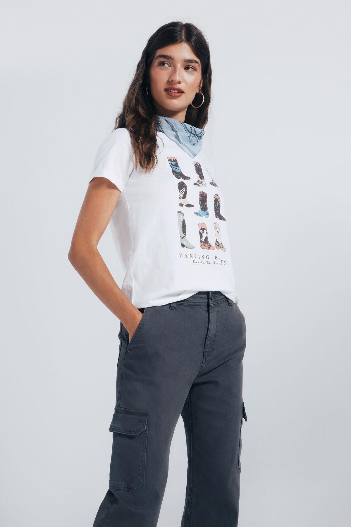 스프링필드 테크니컬 카고 코튼 팬츠 6832080 GRIS - 상세 이미지 4