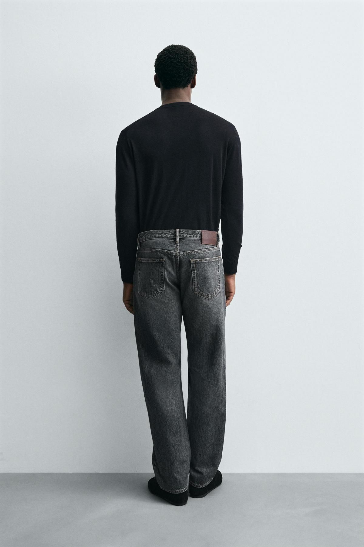 자라 빈티지 워싱 스트레이트핏 데님 진 8062/330 GREY - 상세 이미지 4