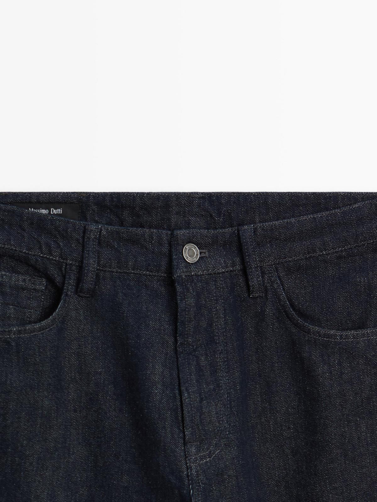 마시모두띠 테크니컬 테이퍼드핏 청바지 0301/134 NAVY BLUE - 상세 이미지 3