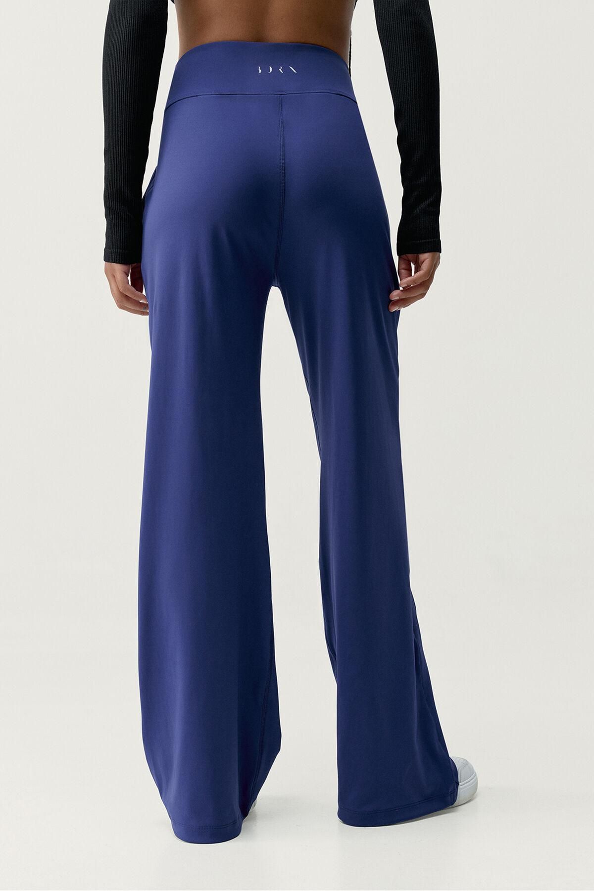 본리빙요가 테크니컬 와이드 팬츠 블루 퀵드라이 8182786 AZUL - 상세 이미지 2