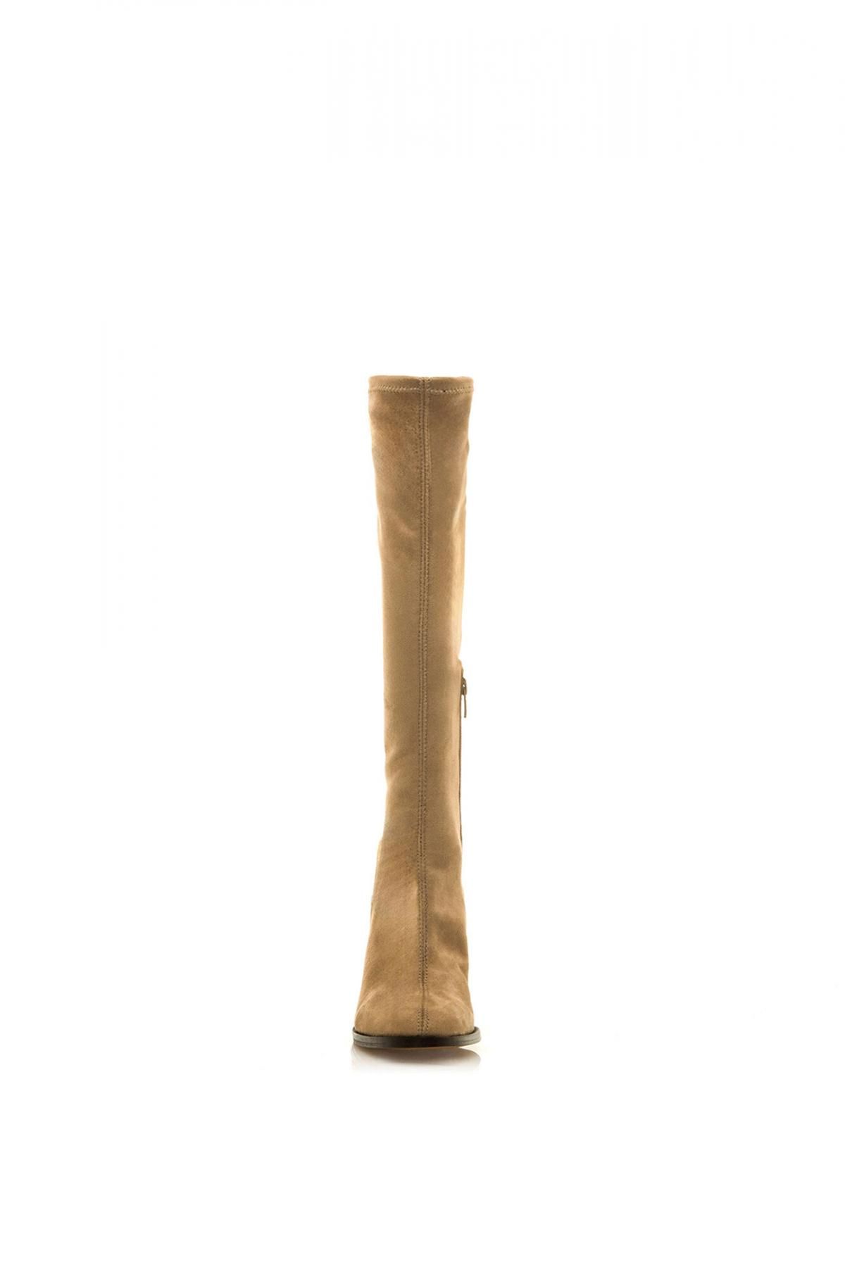 엠티엔지 스웨이드 롱 부츠 스트레치 베이지 1522675 BEIGE - 상세 이미지 3