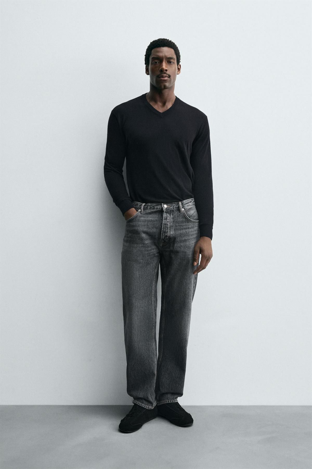 자라 빈티지 워싱 스트레이트핏 데님 진 8062/330 GREY - 상세 이미지 2