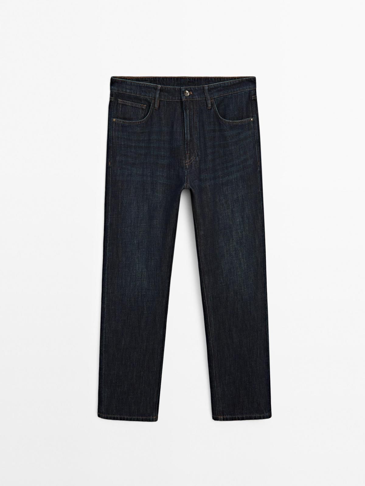 마시모두띠 테이퍼드핏 데님 청바지 0301/118 NAVY BLUE - 상세 이미지 4