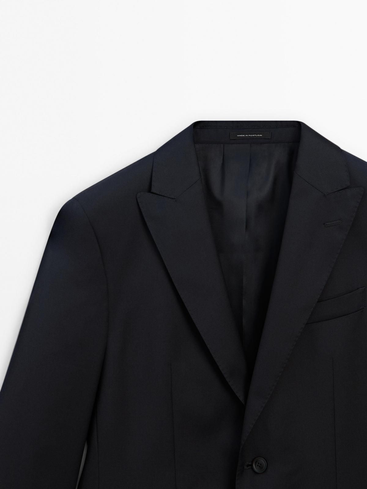 마시모두띠 100 울 클래식 블레이저 2051/635 NAVY BLUE 이미지 6