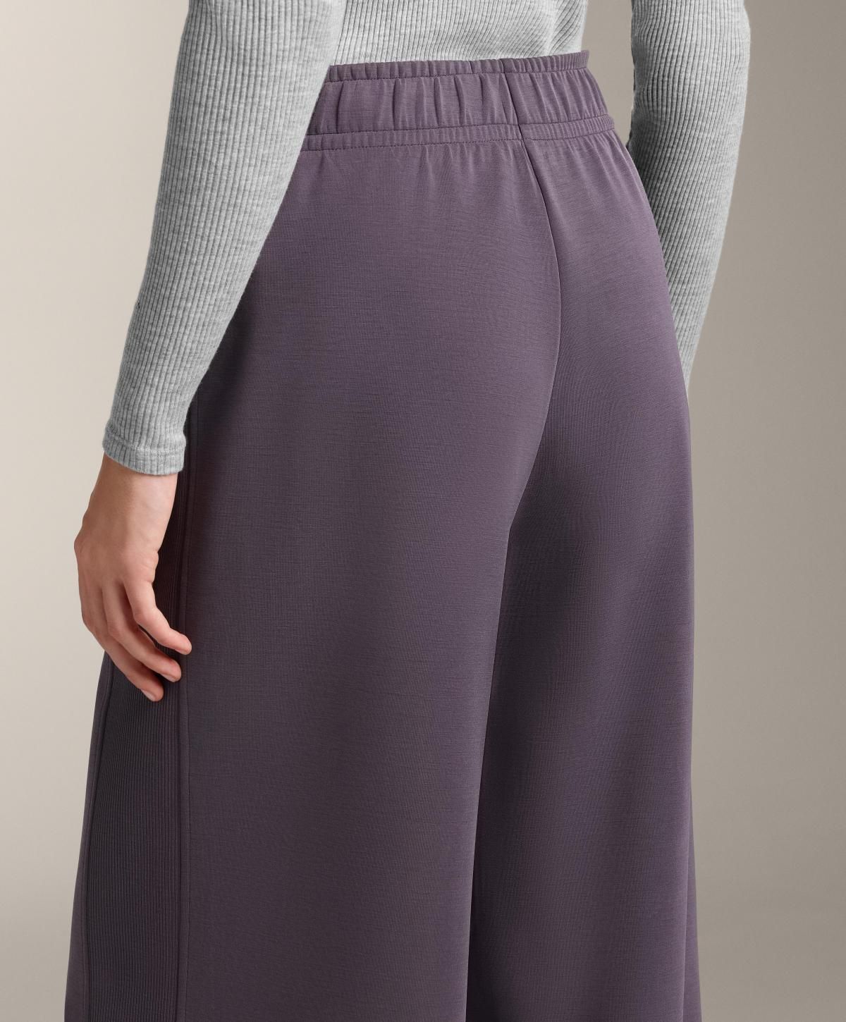 오이쇼 테크니컬 스트레이트핏 와이드 립 모달 팬츠 1279/838 DARKAUBERGINE - 상세 이미지 3