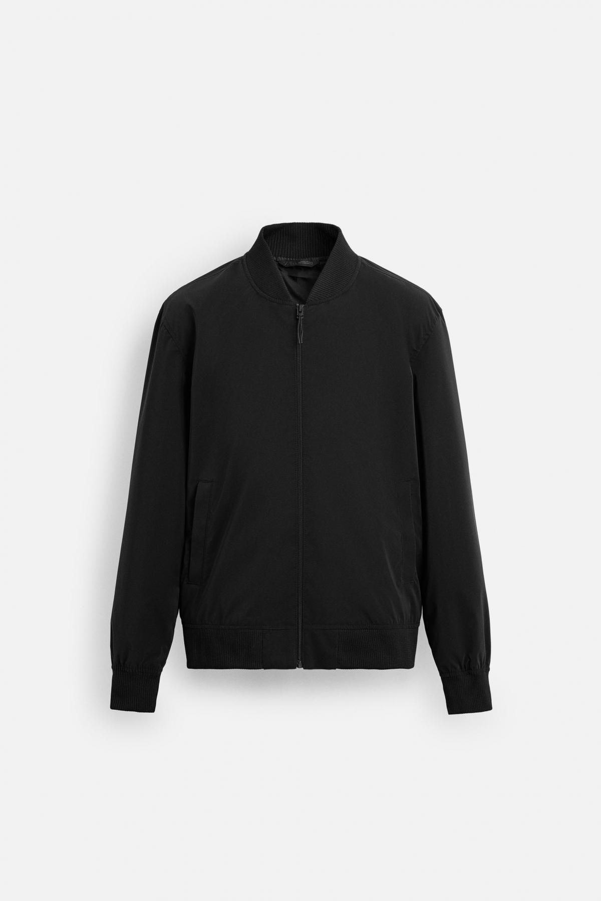 자라 테크니컬 경량 블랙 블루종 재킷 4302/330 BLACK - 상품 이미지