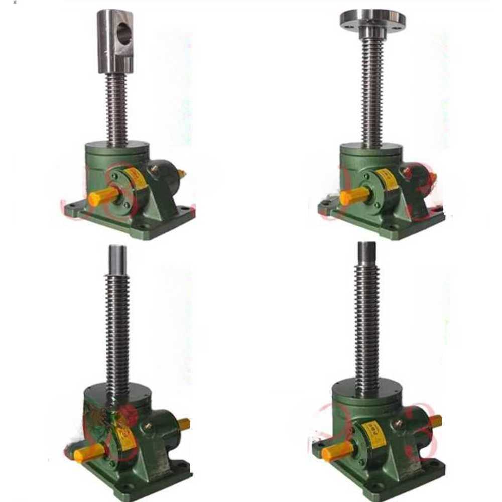 산업용 웜기어 리프팅 수직 승강 고하중 하향제어기 5T 기본 그린 블루 - 상품 이미지