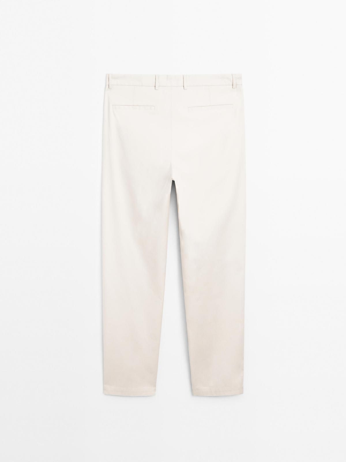 마시모두띠 슬림핏 텍스처 테크니컬 팬츠 0019/005 BEIGE - 상세 이미지 2