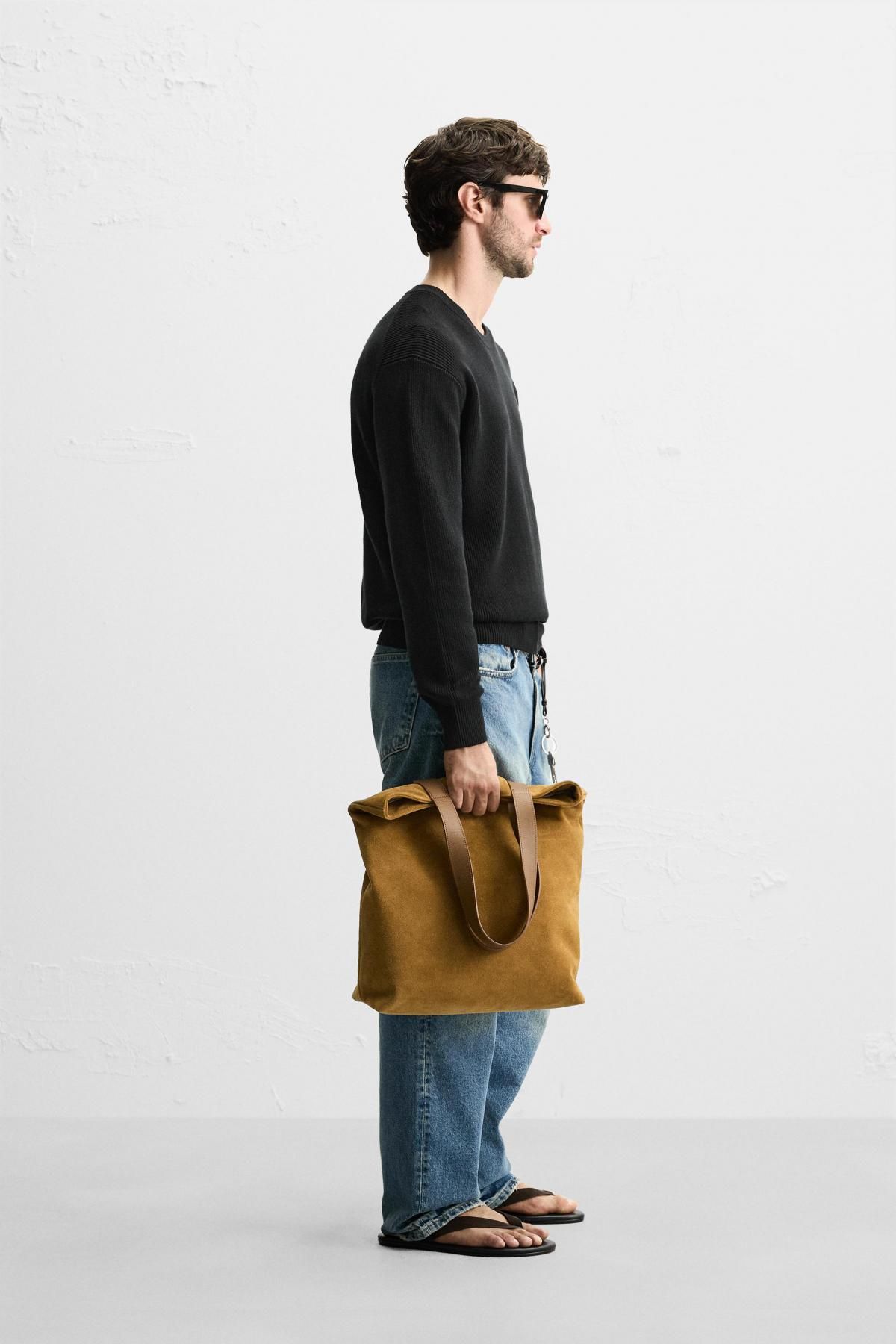 자라 라운드 펄니트 스웨터 3284/331 BLACK - 상세 이미지 5