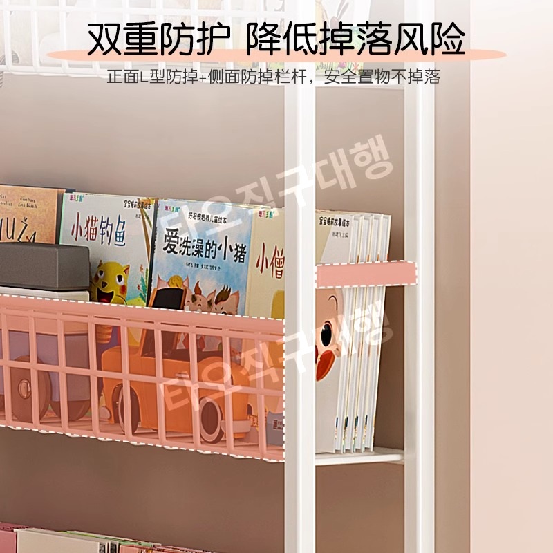 문뒤까꿍선반 좁은 공간활용 수납 폭좁은 진열 다용도 선반 수납장 슬림 좁은공간 얇은 - 상세 이미지 3