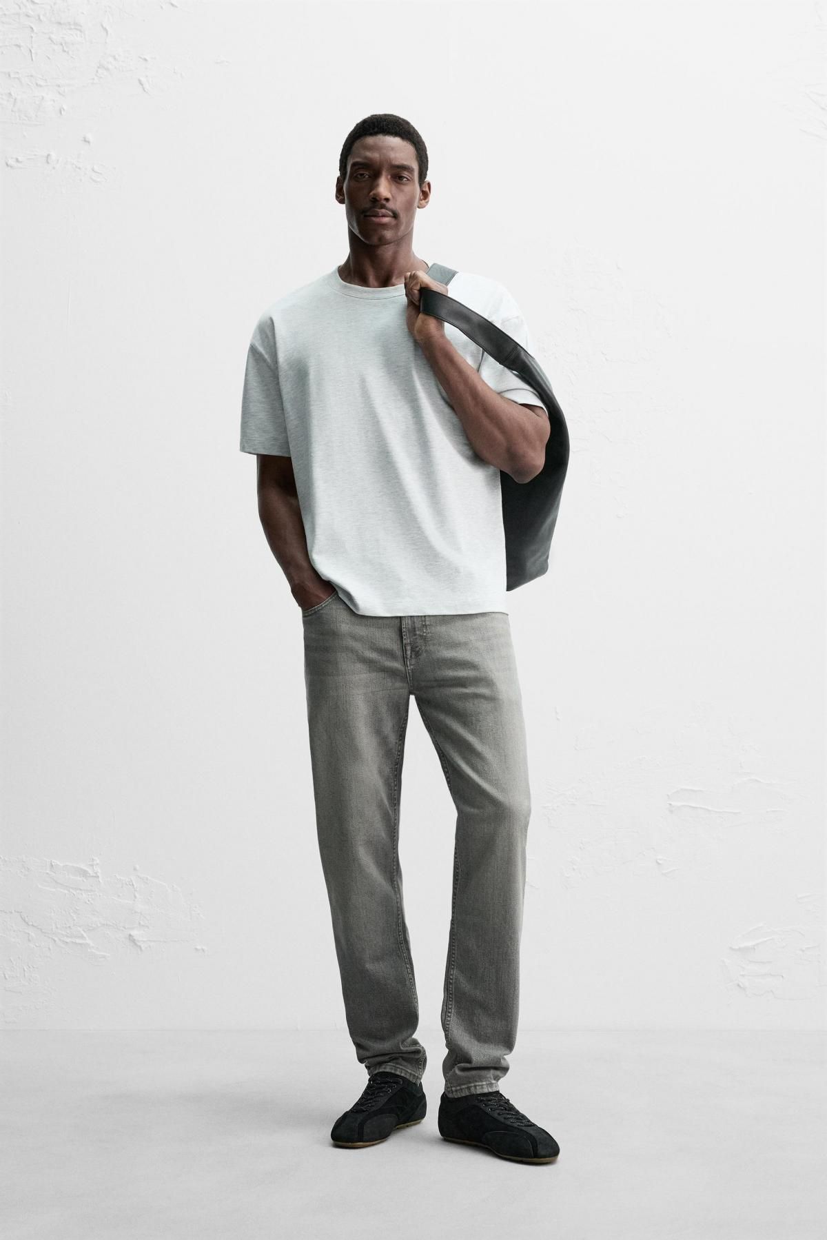 자라 슬림핏 진 0774/340 GREY - 상세 이미지 2