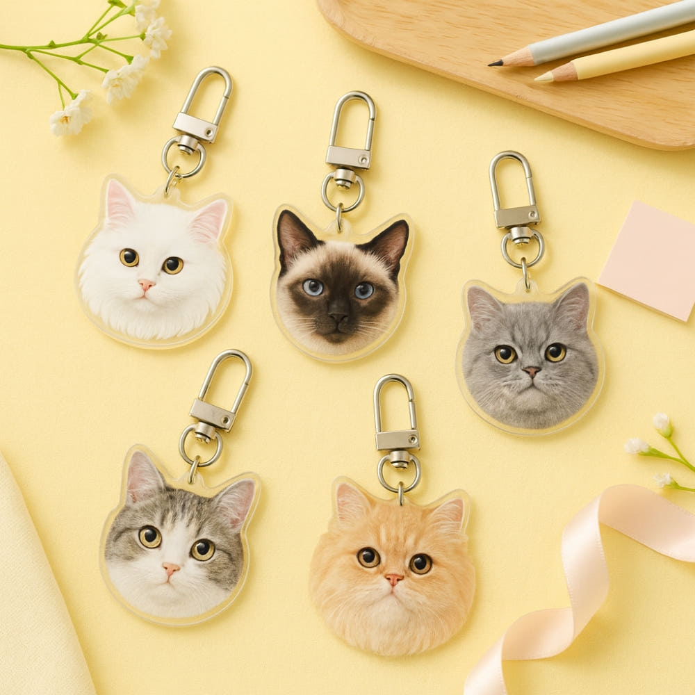 주문제작 아크릴 키링