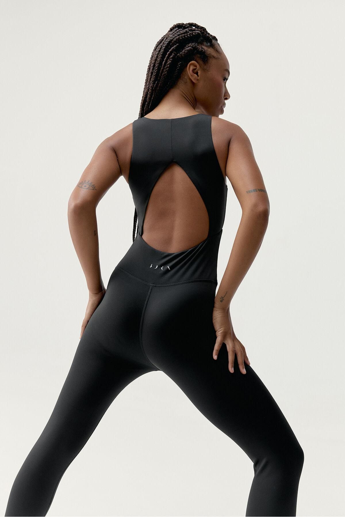 본리빙요가 테크니컬 블랙 점프수트 8182778 NEGRO - 상세 이미지 2