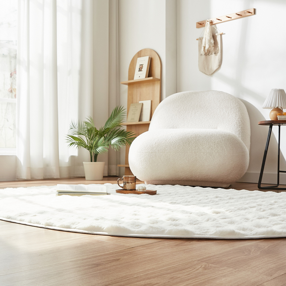 퍼보 스텝온 3D엠보싱 극세사 카페트 장모 워셔블 폭신 부드러운 포근한 워셔블 러그