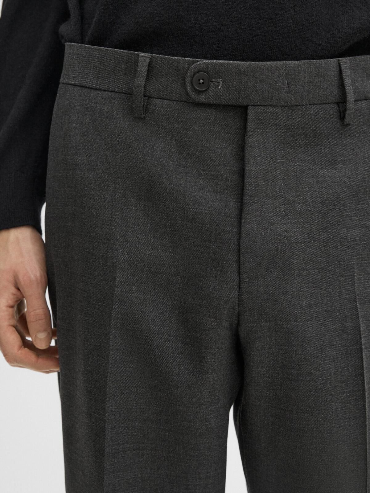마시모두띠 울 혼방 정장 팬츠 0096/636 GREY - 상세 이미지 3