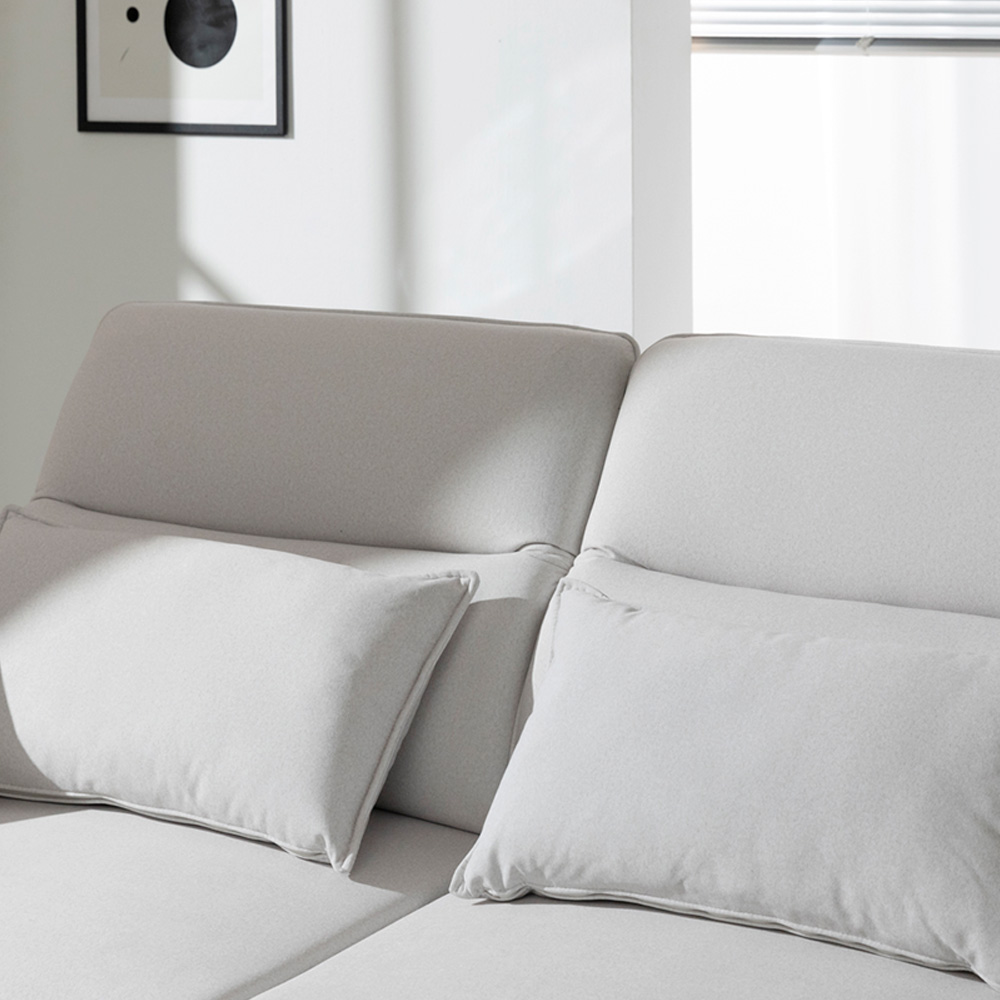 테로스 리클라이너 쇼파 슬라이드 무빙 모션소파 아이보리, 4인용