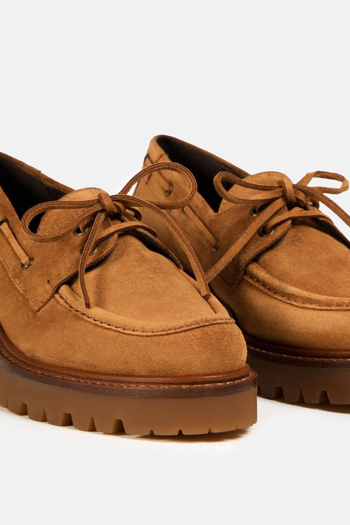 브라이언 스텝와이즈 플랫폼 내추럴 모카신 로퍼 9961175 BEIGE - 상세 이미지 5