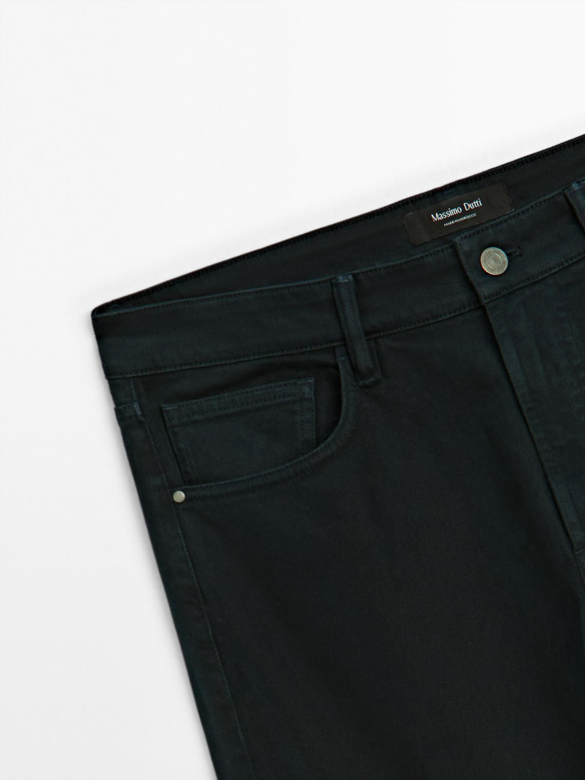 마시모두띠 슬림핏 데님 슬림핏 청바지 0350/100 NAVY BLUE - 상세 이미지 3