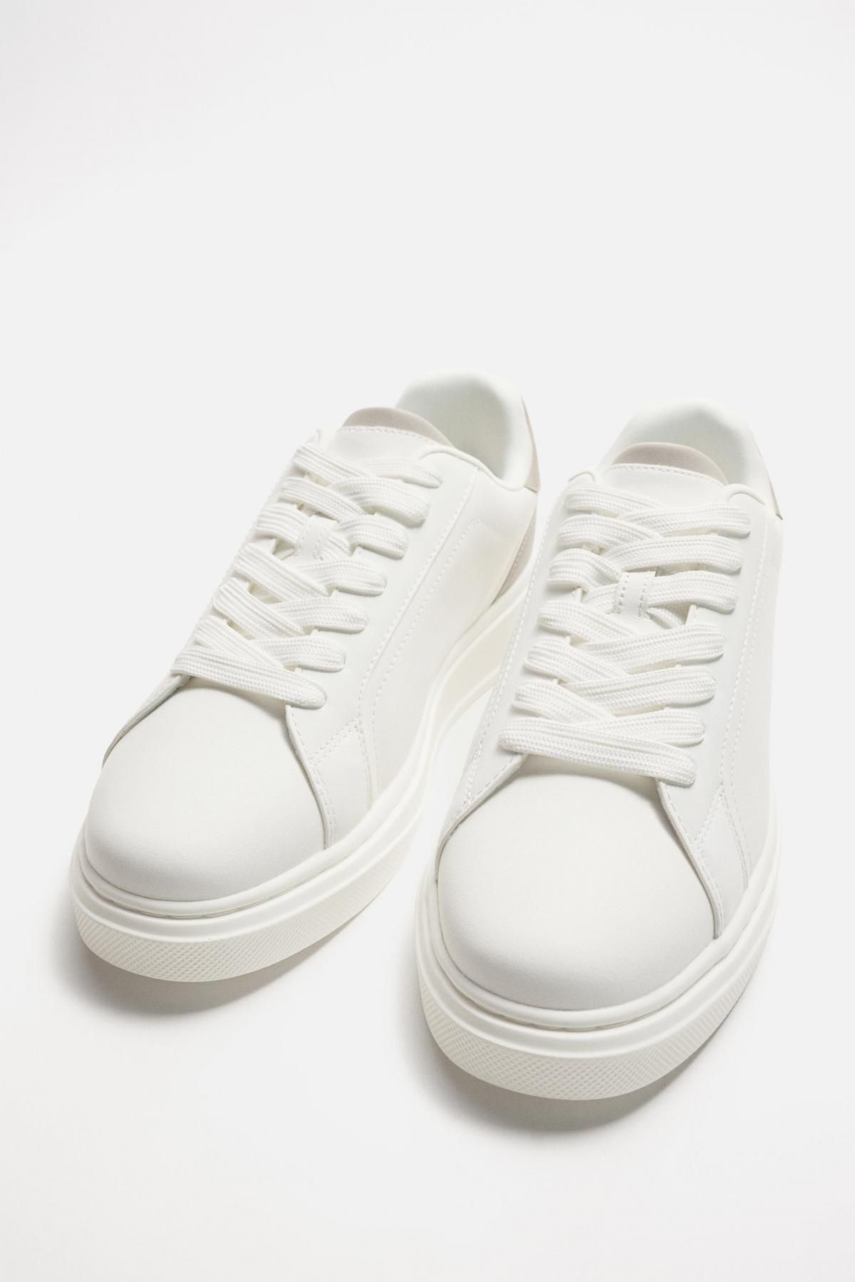 자라 청키솔 베이직 스니커즈 2248/620 BEIGE - 상세 이미지 5
