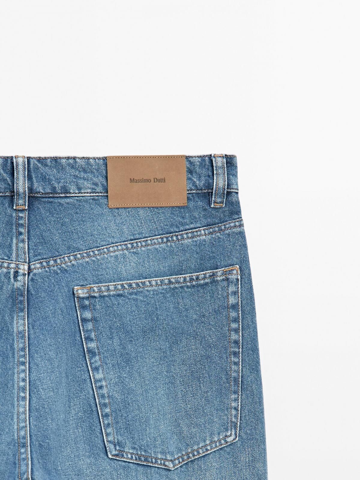 마시모두띠 와이드핏 데님 RELAXEDFIT JEANS 0306/146 INDIGO - 상세 이미지 5