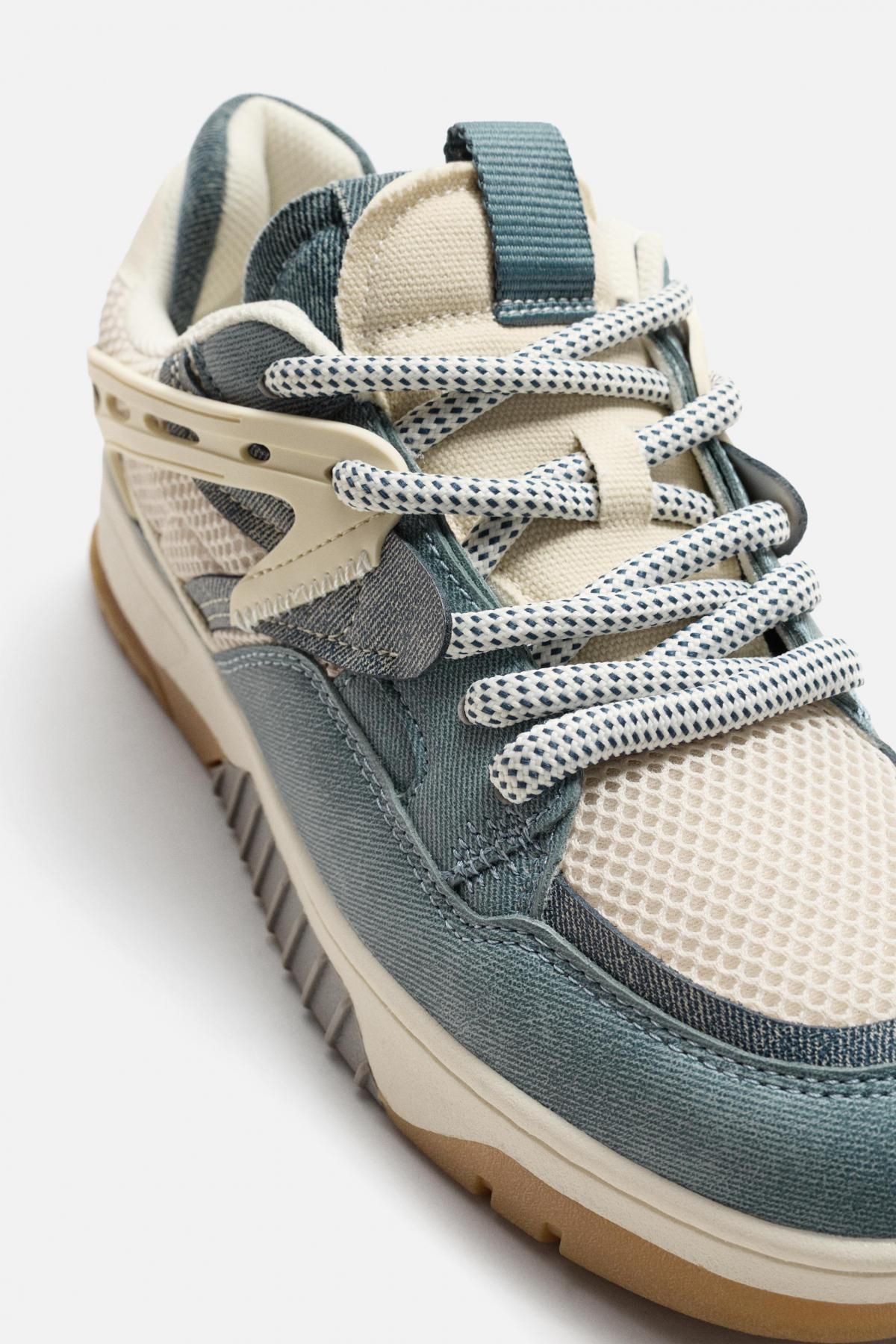 자라 멀티컬러 테크니컬 메쉬 청키 스니커즈 2251/620 BLUE - 상세 이미지 4