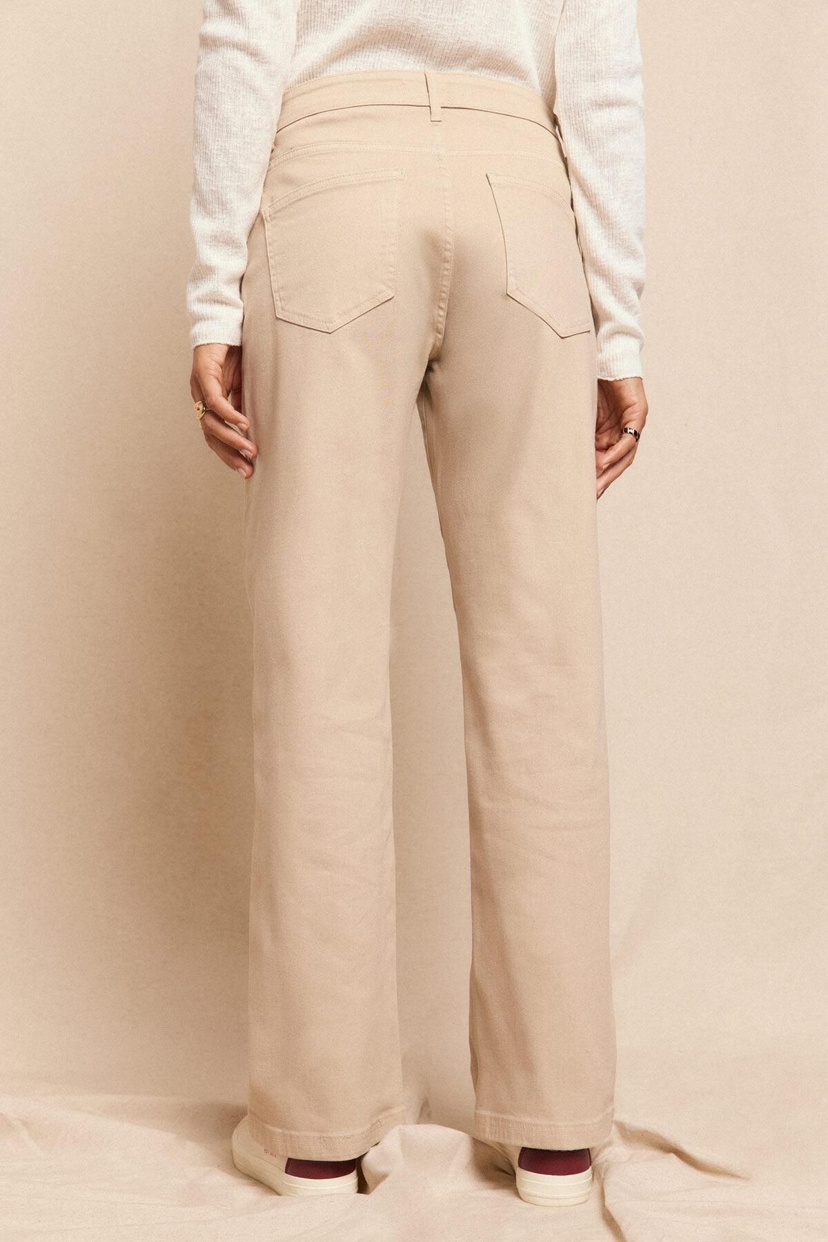 슬로우러브 컴포트 베이지 부츠컷 슬림핏 데님 팬츠 5942229 MARFIL - 상세 이미지 5