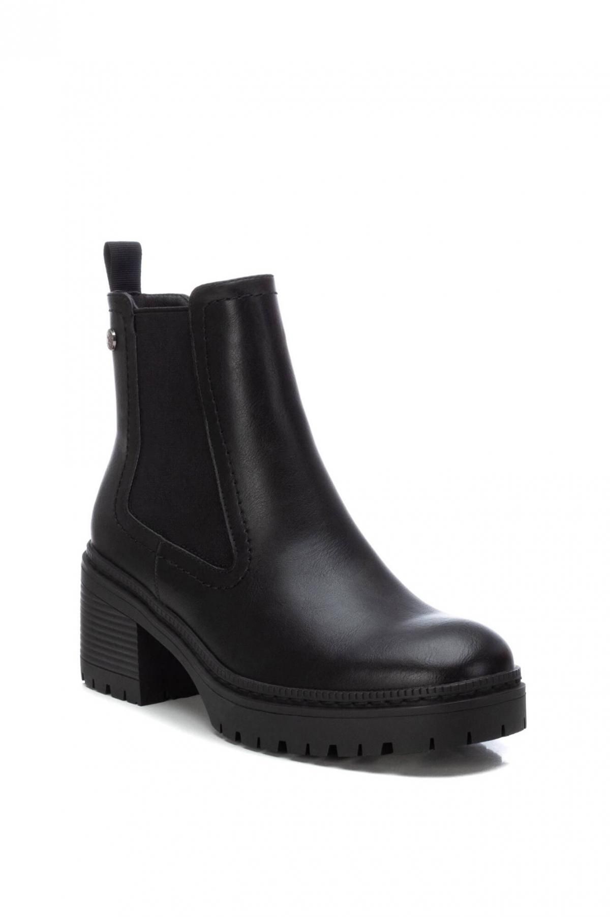 엑스티아이 블랙 첼시 앵클부츠 여성 비건레더 1522745 NEGRO - 상세 이미지 2