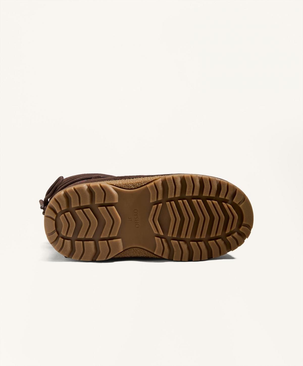 오이쇼 테크니컬 스플릿 레더 레이스업 부츠 1178/680 BROWN - 상세 이미지 5