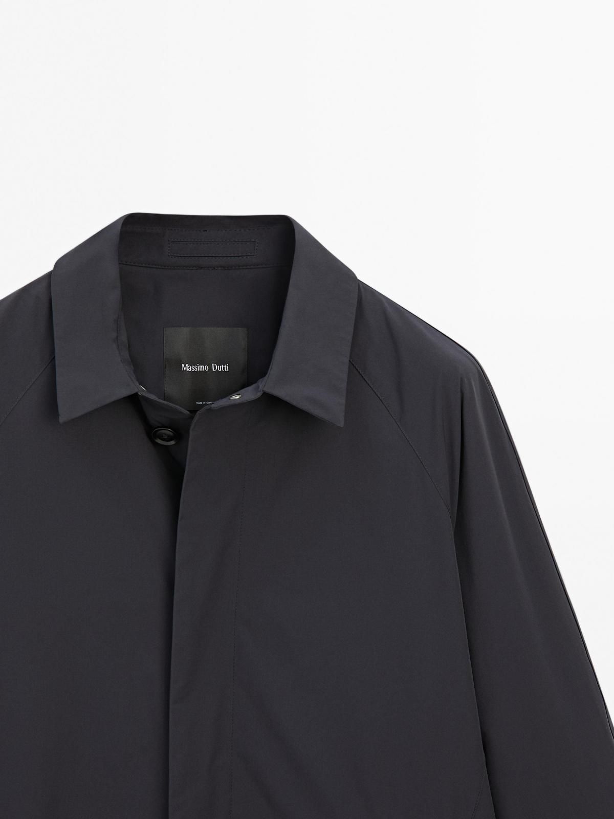 마시모두띠 테크니컬 발수 팩커블 트렌치코트 3497/525 DARK NAVY - 상세 이미지 4