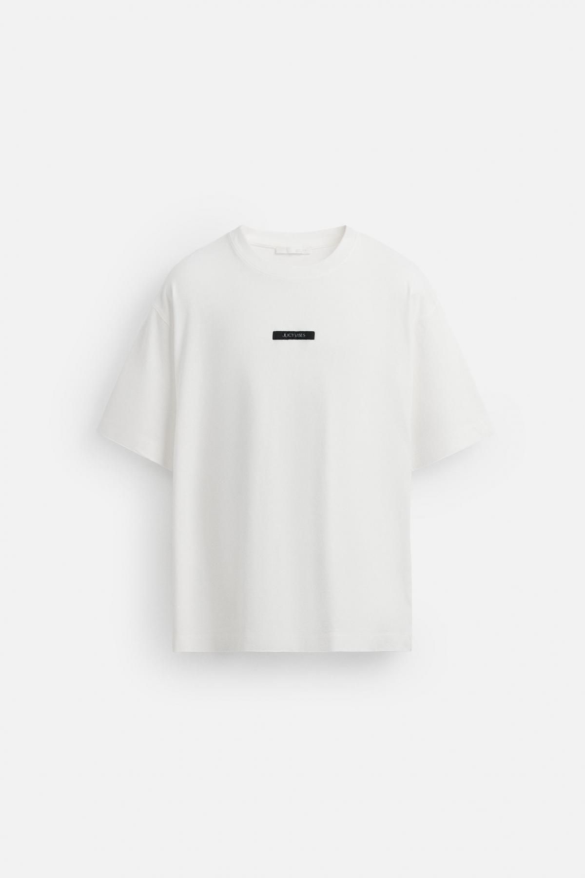 자라 스트릿 프린트 라운드넥 반팔 티셔츠 6224/307 WHITE - 메인 이미지