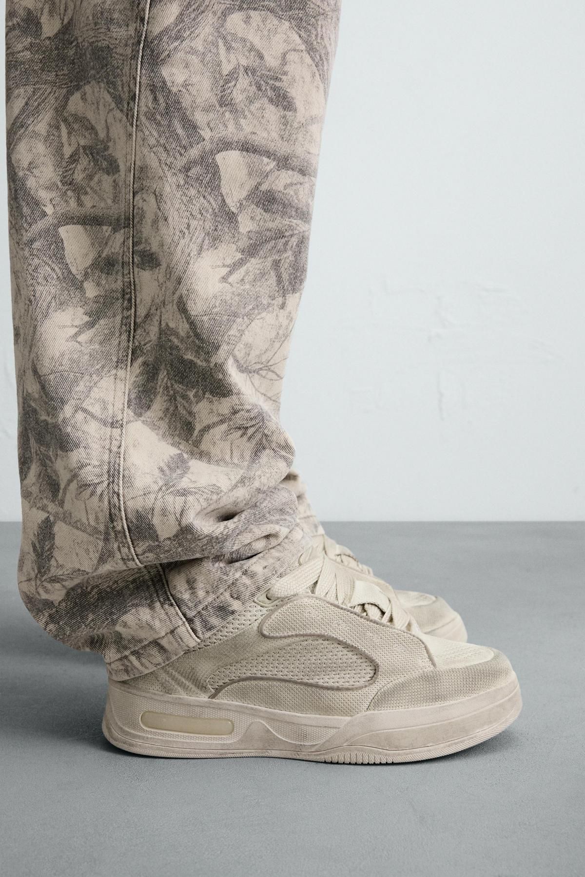 자라 트렌디 빈티지 청키 스니커즈 2260/620 BONE WHITE - 상세 이미지 2