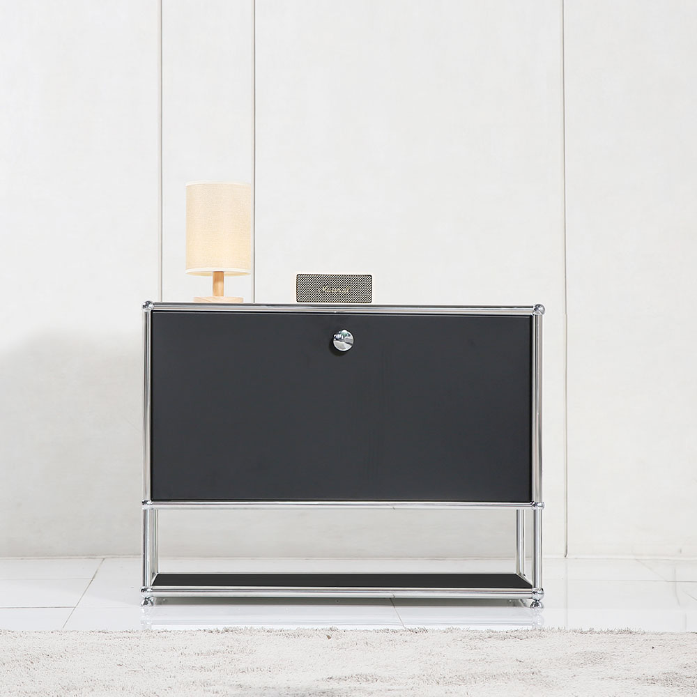 이가페 미드센츄리 모듈거실장 모노 1x2 다운플로어 수납장