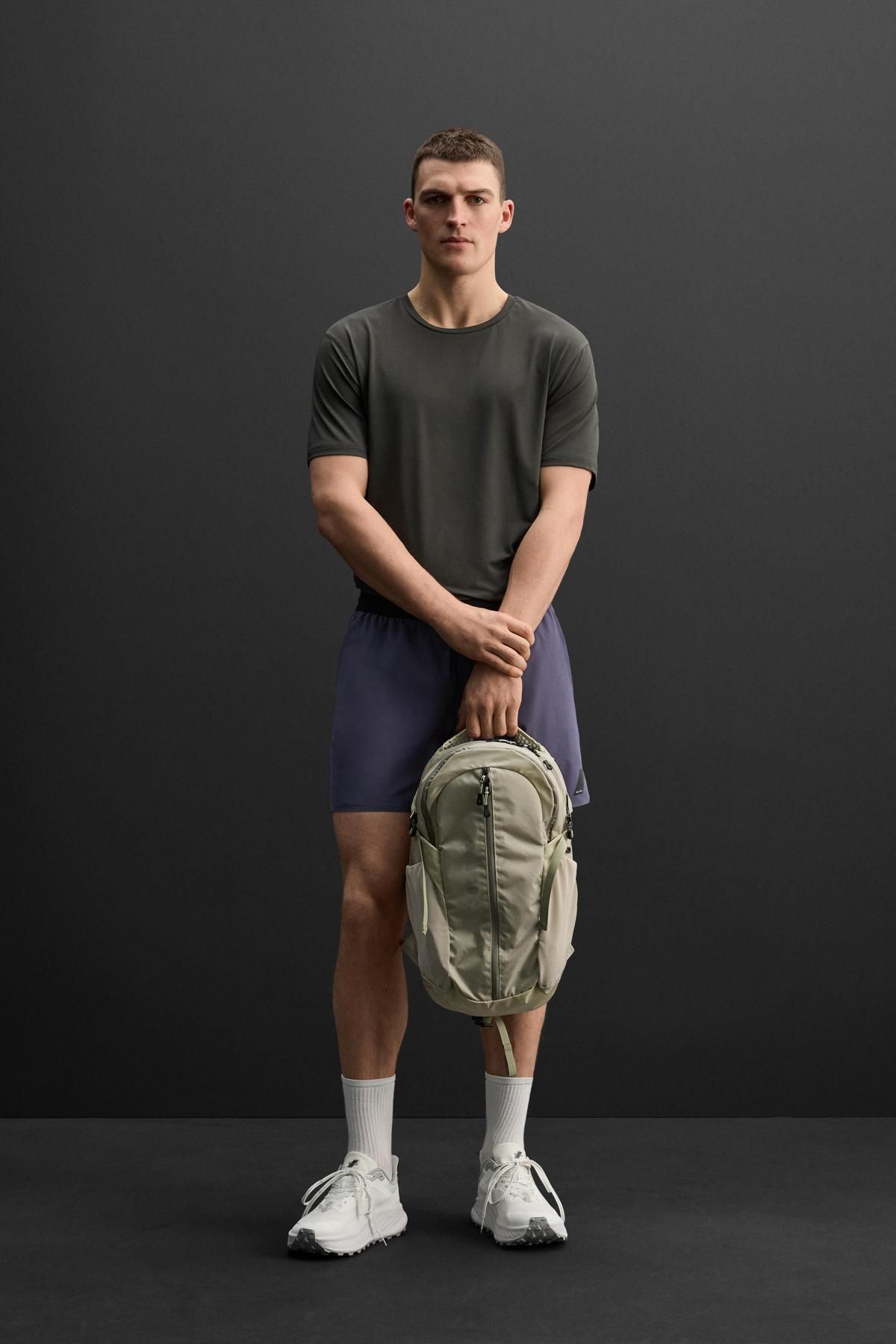 자라 베이직 트레이닝 티셔츠 4387/400 DARK GREY - 상세 이미지 2