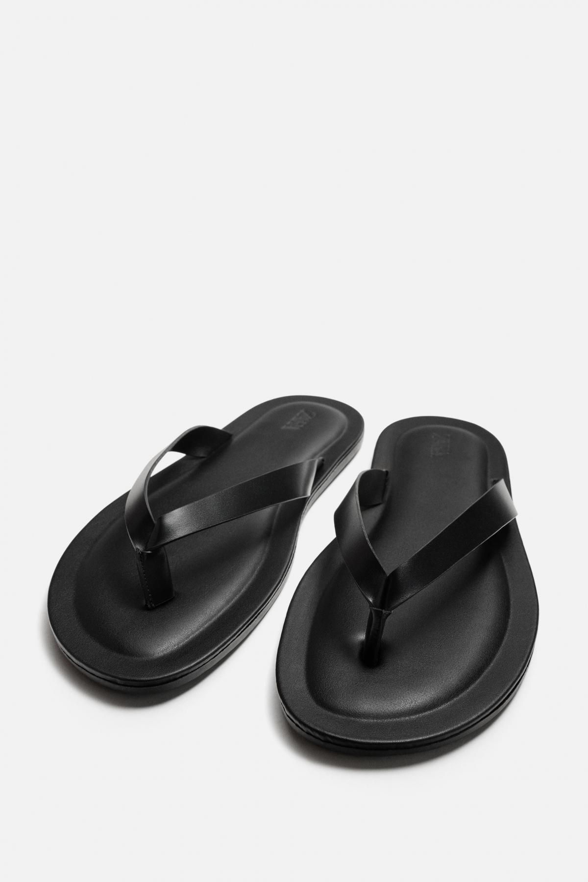 자라 베이직 블랙 스트랩 샌들 2750/620 BLACK - 상세 이미지 4