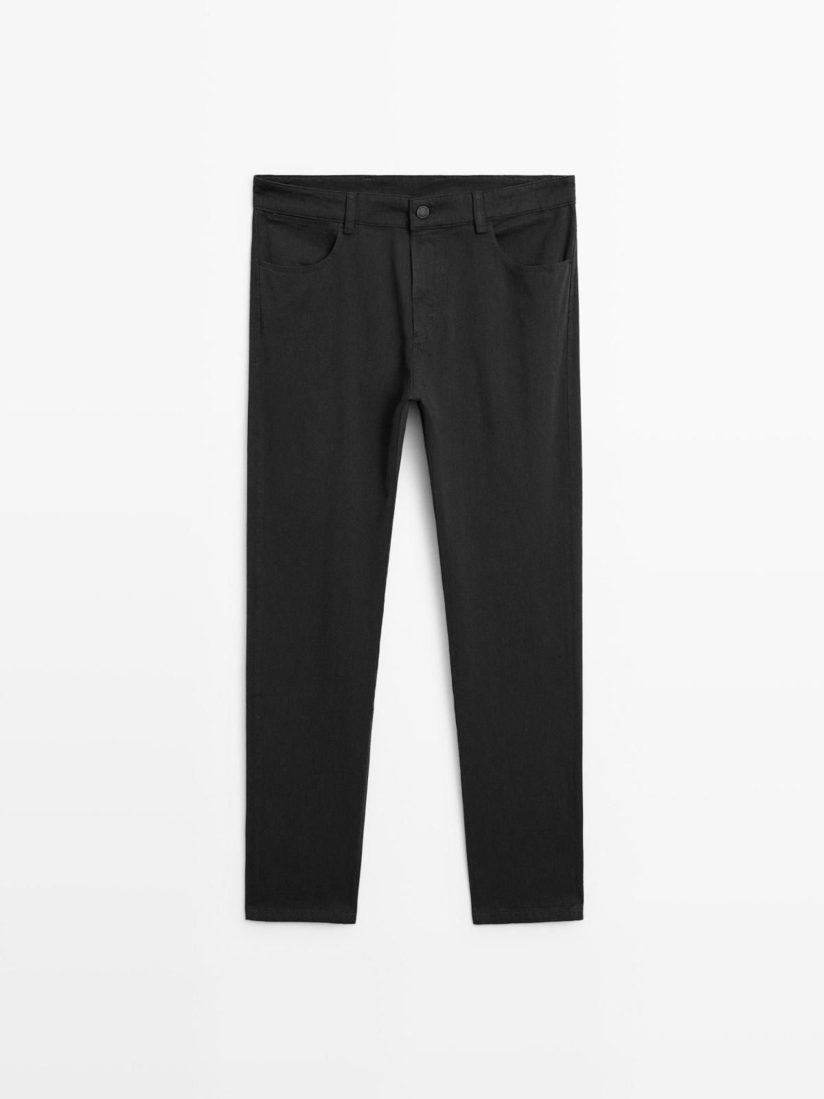 마시모두띠 슬림핏 블랙 데님 청바지 0350/101 NAVY BLUE - 상품 이미지