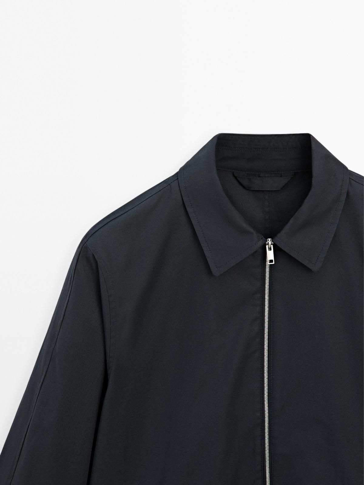 마시모두띠 테크니컬 방수 코튼 블루종 재킷 3102/402 NAVY BLUE - 상세 이미지 5