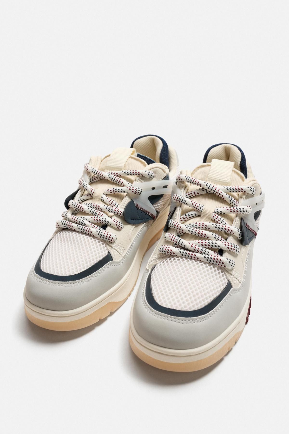 자라 데님 테크니컬 베이직 스니커즈 2251/620 MULTICOLOURED - 상세 이미지 3