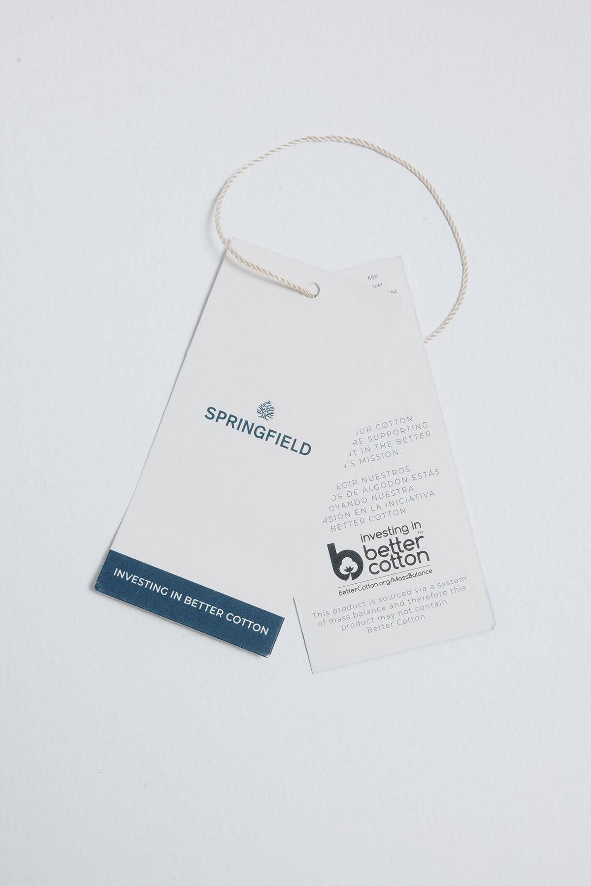 스프링필드 테크니컬 코튼 데님 자켓 8272804 AZUL - 상세 이미지 5