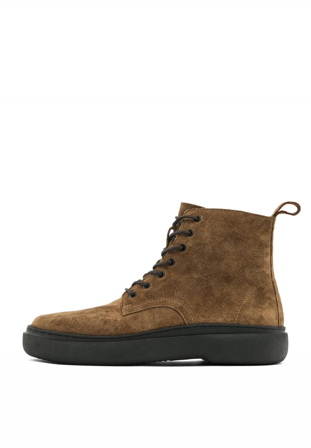 마시모두띠 프리미엄 스웨이드 레이스업 부츠 2011/650 BROWN 이미지 8