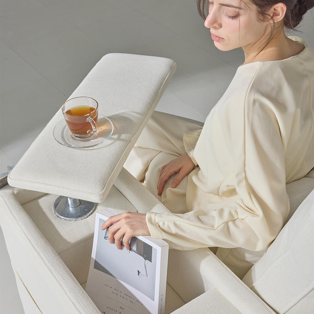 4인용 타이보텍스 모션 소파 리클라이너 슬라이딩 무빙 패브릭 쇼파 450 V2