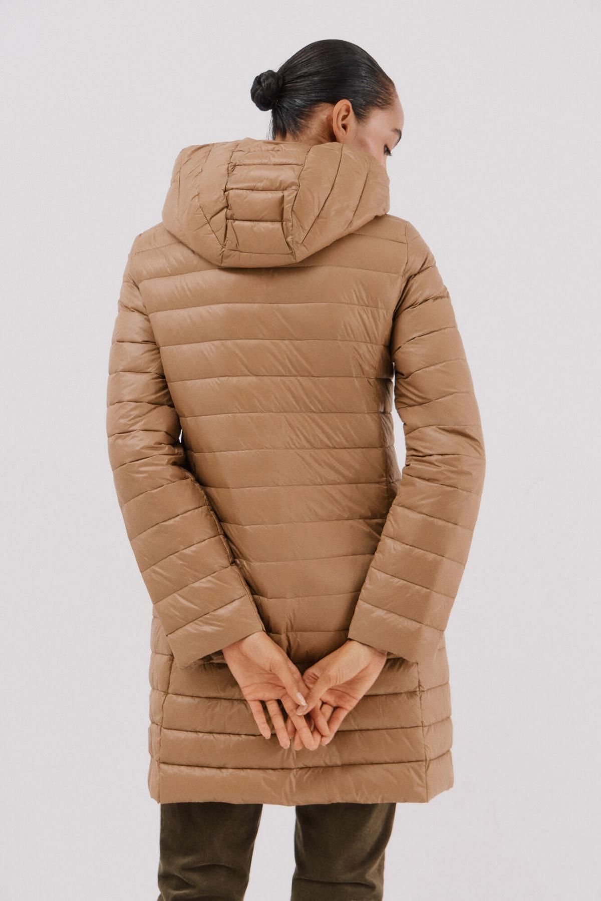 꼬르떼피엘 테크니컬 경량 롱다운 패딩 코트 6612745 BEIGE - 상세 이미지 3