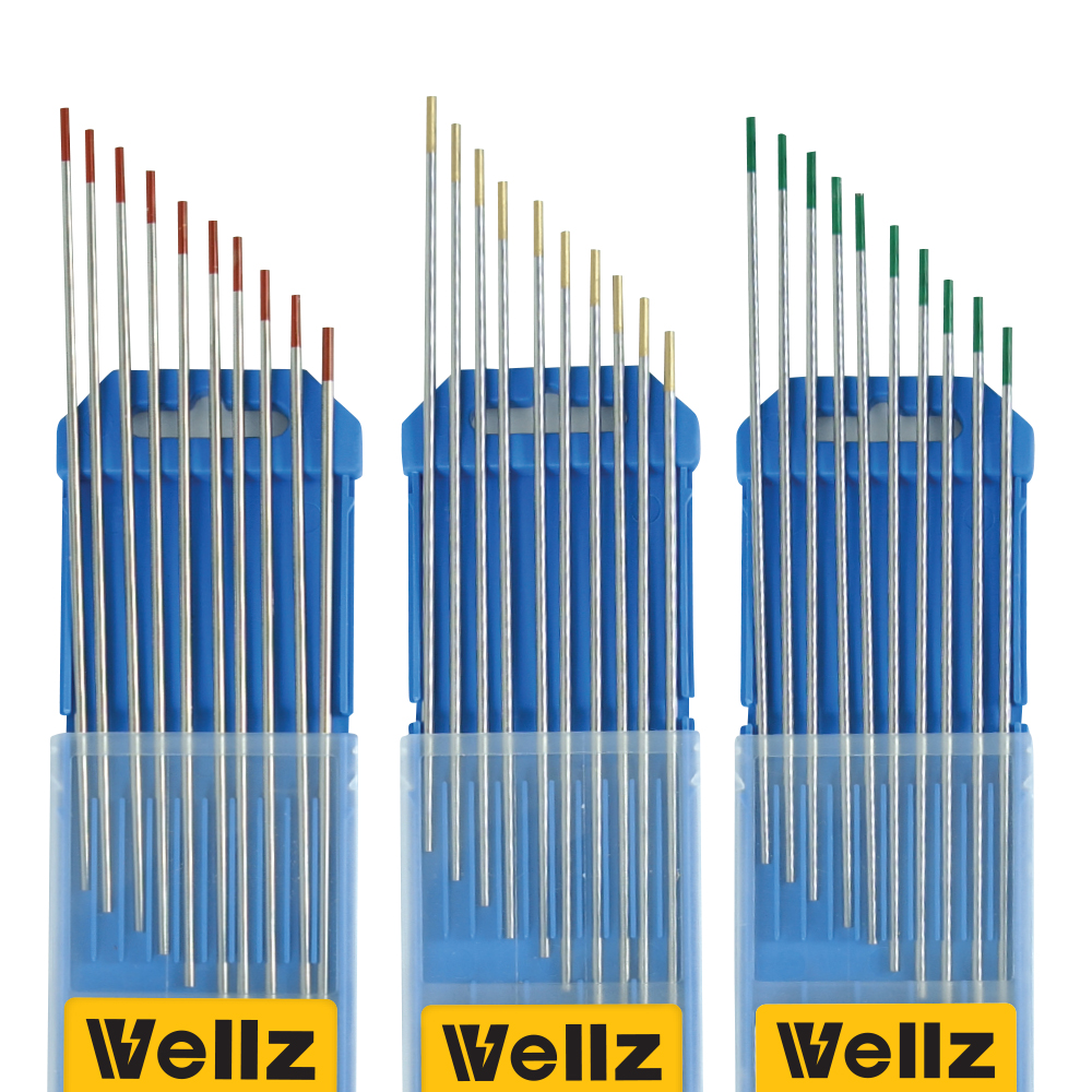 웰즈 텅스텐봉 티그용접봉 2.4x150mm WT20 토륨 10개 - 상세 이미지 4