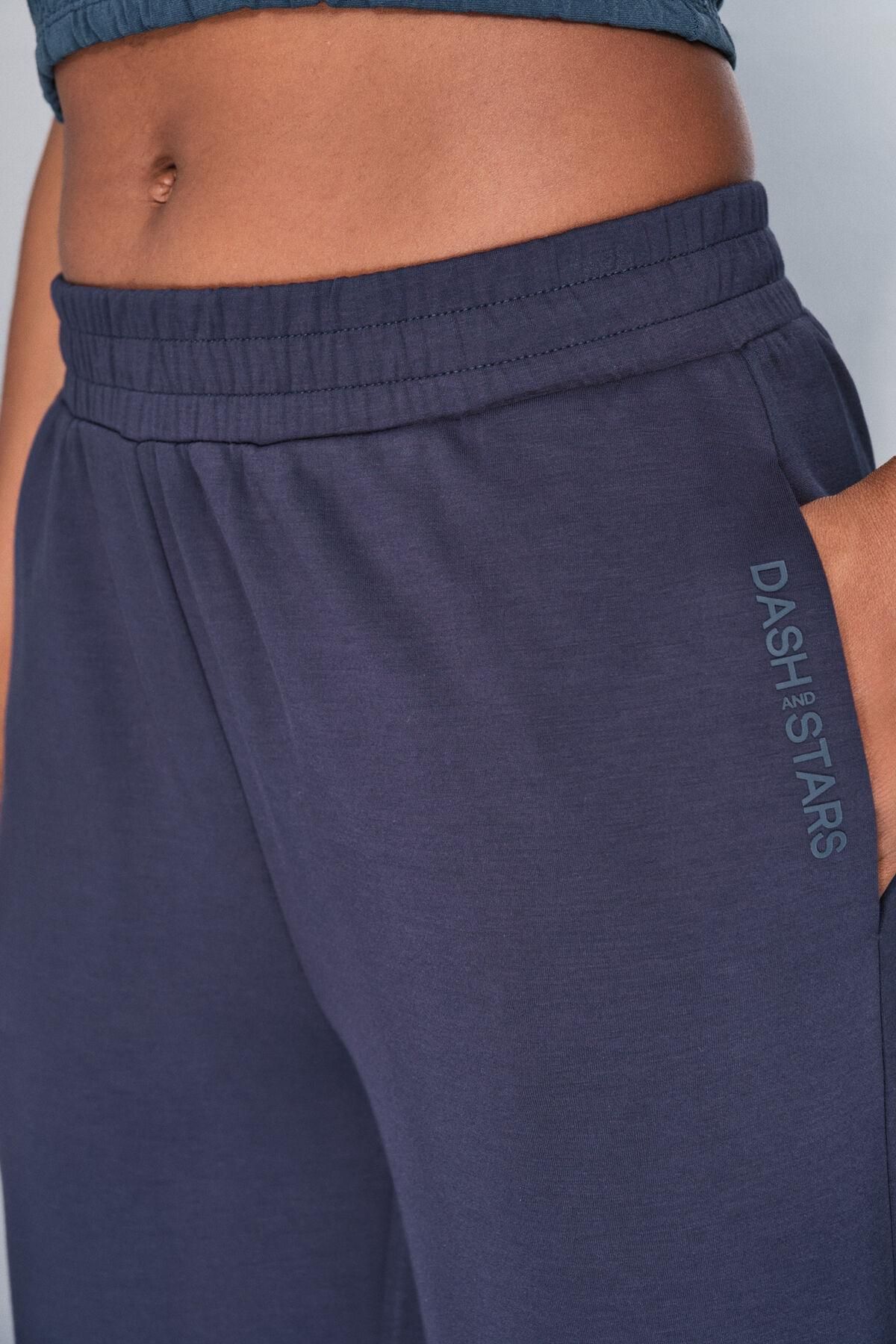 대시 앤 스타즈 테크니컬 와이드 팬츠 다크네이비 5172055 AZUL - 상세 이미지 4